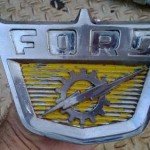 Emblema de carro antigo capo F100 e F350