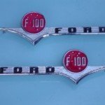 Emblema de carro antigo Ford F100