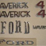 Emblema de carro antigo Ford Maverick