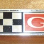 Emblema de carro antigo Ford Maverick GT lateral