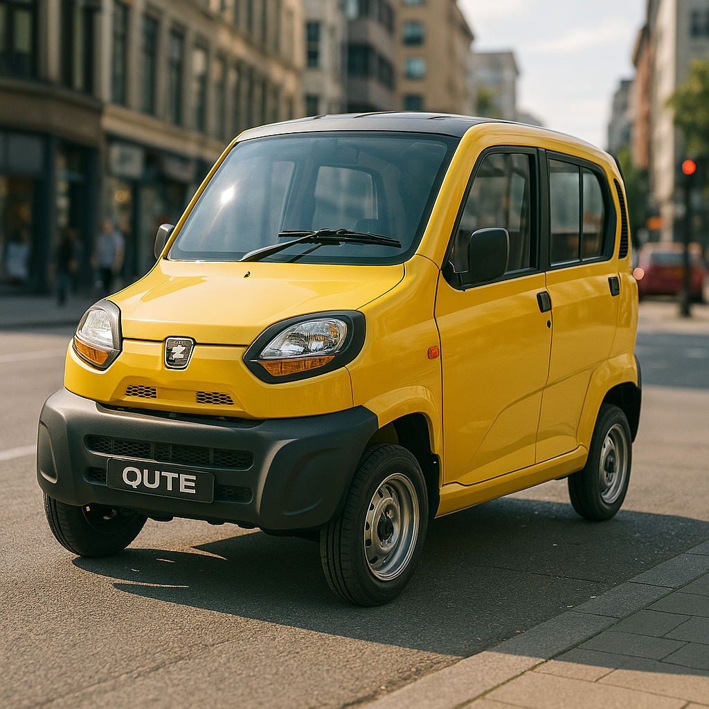 Bajaj Qute o carro mis barato do mundo