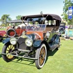 Foto do carro antigo Abbott Detroit 44 ano 1912 cor verde