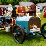 Foto do carro antigo Abbott Detroit ano 1911