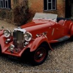 Foto do carro antigo Aston Martin Rapide v12 ano 1939