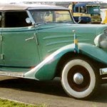 Foto do carro antigo Auburn 652Y Phaeton ano 1934