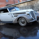 Foto do carro antigo Audi 920 Glaser Cabriolet ano 1940