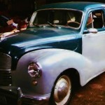 Foto do carro antigo Austin A40 ano 1951