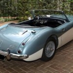 Foto do carro antigo Austin Healey 3000