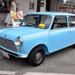 Foto do carro antigo Austin Mini Cooper ano 1973