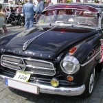 Foto do carro antigo Borgward Isabella TS Deluxe