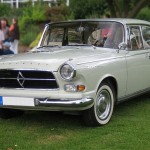 Foto do carro antigo Borgward modelo P 100