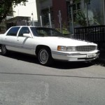 Foto do carro antigo Cadillac Deville sedan