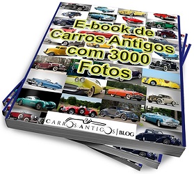 Chegou o E-book de Carros Antigos com 3 Mil Fotos