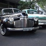 Foto do carro antigo Chevrolet Master coupe ano 1941 frente