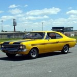 Foto do carro antigo Chevrolet Opala SS cor amarelo