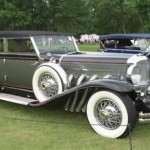 Foto do carro antigo Duesenberg Le Baron