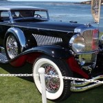 Foto do carro antigo Duesenberg Whittel coupe ano 1936