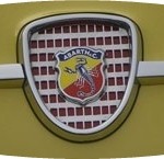 Emblema de carro antigo Abarth