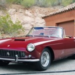 Foto do carro antigo Ferrari ano 1969