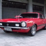 Foto do carro antigo Ford Maverick GT com blower