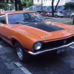 Foto do carro antigo Ford Maverick GT cor marrom