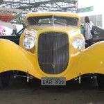 Foto do carro antigo Ford Thunderbird ano 1956