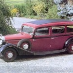 Foto do carro antigo Horch modelo 830 BL Pullman Limousine ano 1938