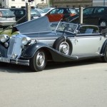 Foto do carro antigo Horch modelo 855