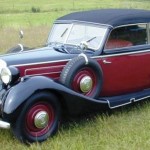 Foto do carro antigo Horch modelo 930V Cabriolet ano 1939