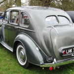 Foto do carro antigo Humber Hawk ano 1946