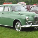 Foto do carro antigo Humber Hawk Mark V