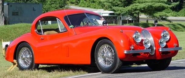 Carro Jaguar XK 120