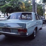 Foto do carro antigo Mercedes-Benz modelo 280 automatico serie w114 115