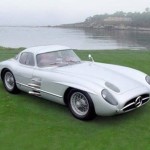 Foto do carro antigo Mercedes-Benz modelo 300 SLR