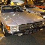 Foto do carro antigo Mercedes-Benz modelo 350 SLC