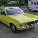 Foto do carro antigo Opel Rekord 2 serie D