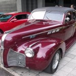 Foto do carro antigo Pontiac ano 1940