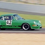 Foto do carro antigo Porsche 911 Carrera RS