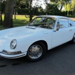 Foto do carro antigo Porsche modelo 912