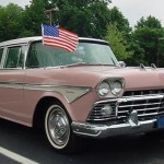 Foto do carro antigo Rambler sedan ano 1958