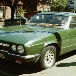 Foto do carro antigo Reliant Scimitar GTE