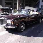 Foto do carro antigo Rolls-Royce Corniche ano 1972