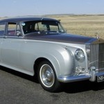 Foto do carro antigo Rolls-Royce Silver Cloud lateral