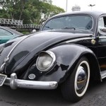 Foto do carro antigo Volkswagen Fusca Alemao