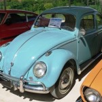 Foto do carro antigo Volkswagen Fusca ano 1963