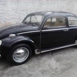 Foto do carro antigo Volkswagen Fusca ano 1968