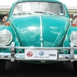 Foto do carro antigo Volkswagen Fusquinha ano 1965