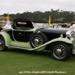 Foto do carro antigo Willys Knight 66B Crisold Roadster ano 1930